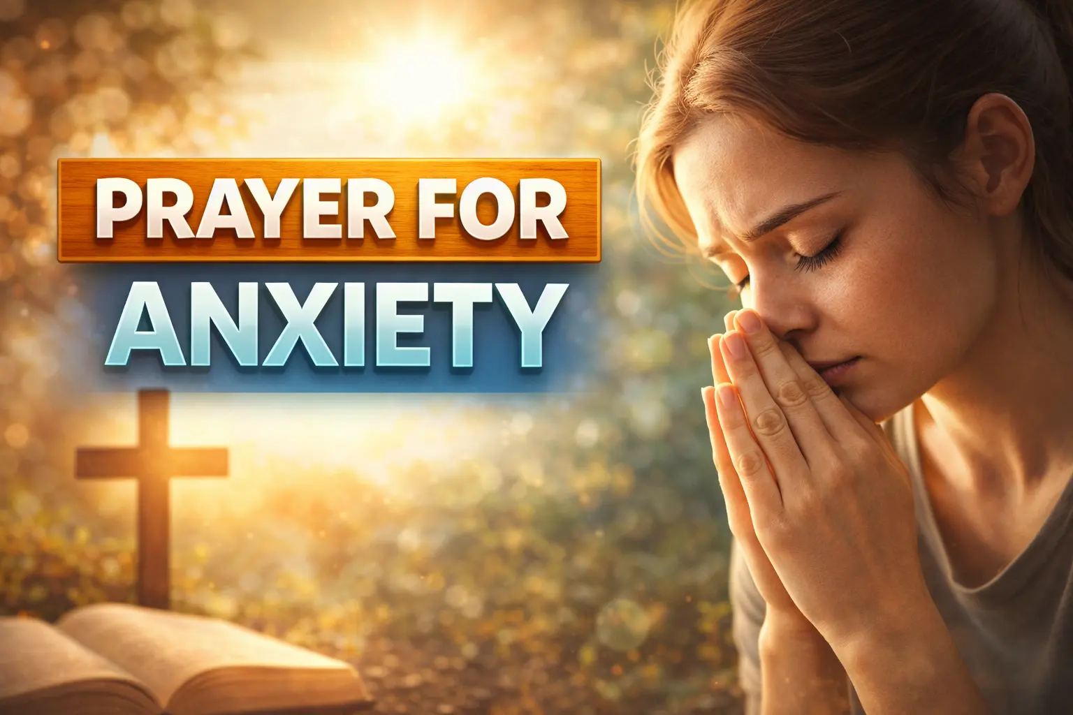 Prayer for Anxiety: Finding Peace, Strength, and Hope Through Faith