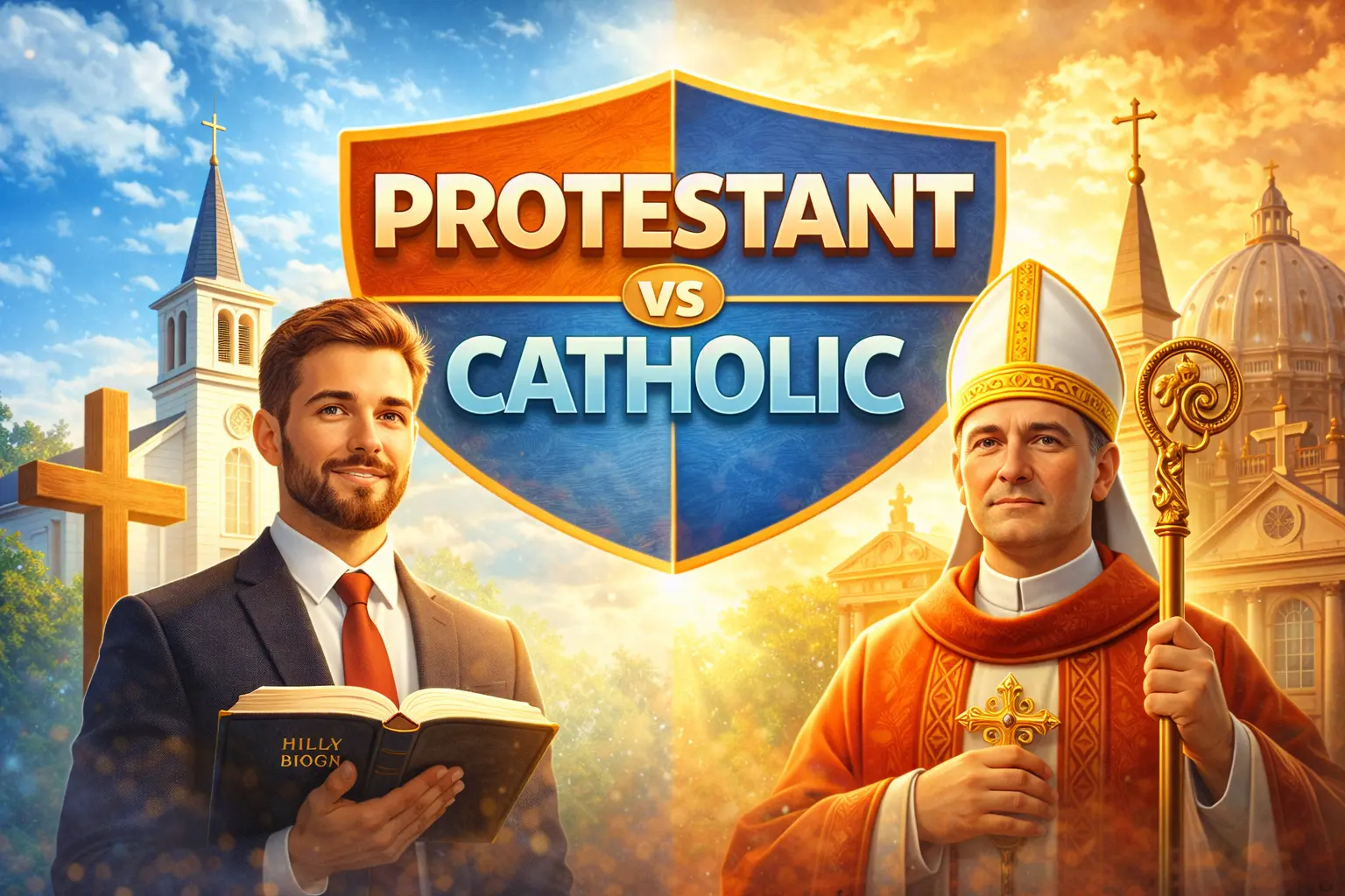 Protestant vs Catholic: Understanding the Key Differences