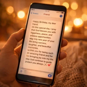 birthday prayer to a friend