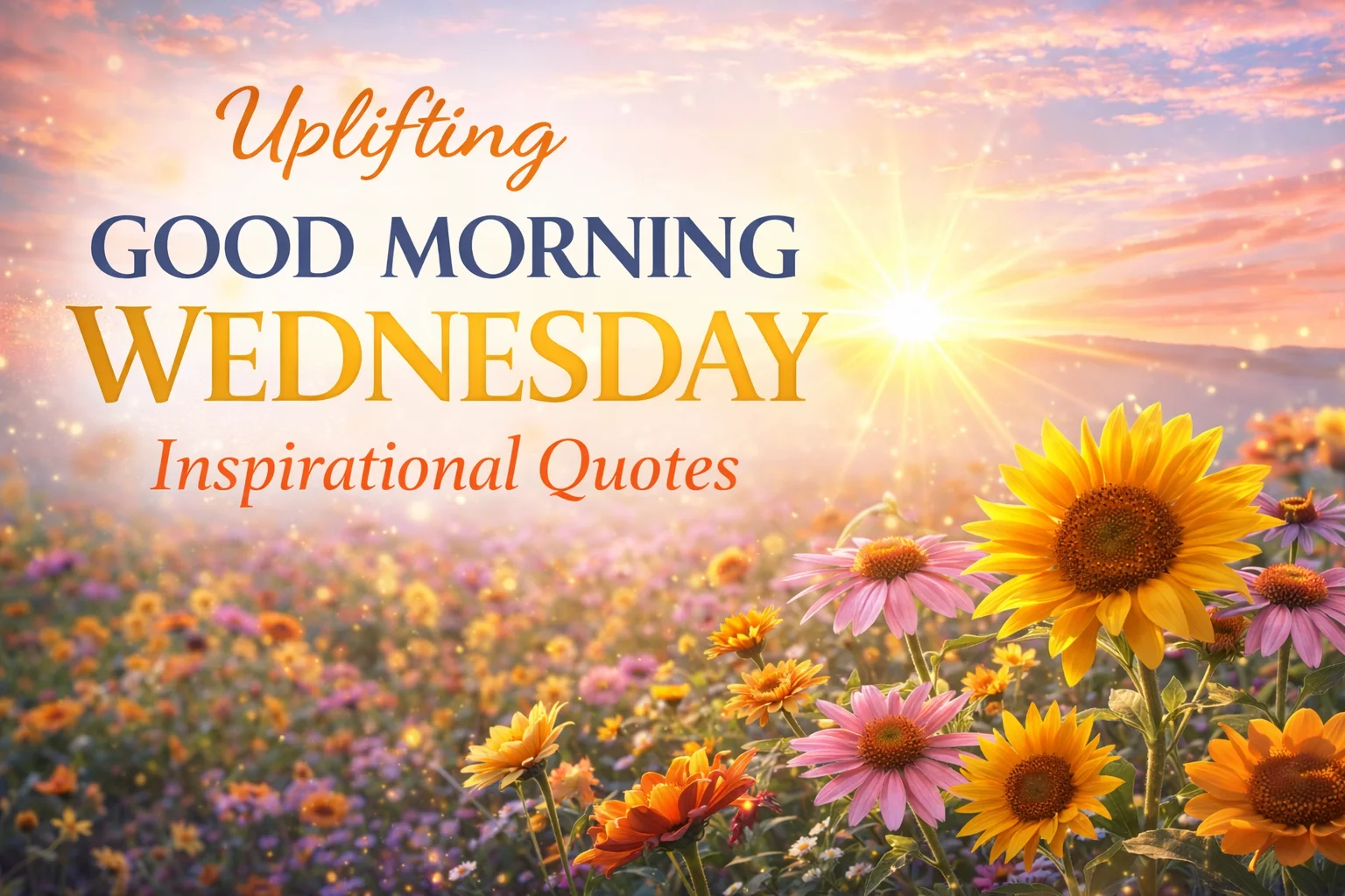 Uplifting Good Morning Wednesday Inspirational Quotes
