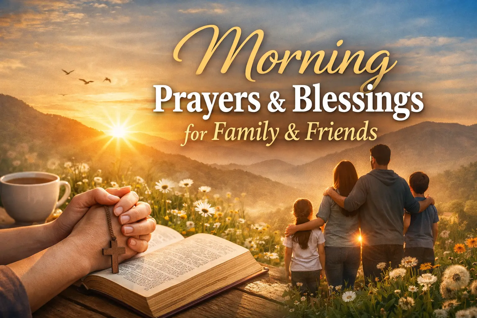 Morning Prayers and Blessings for Family and Friends