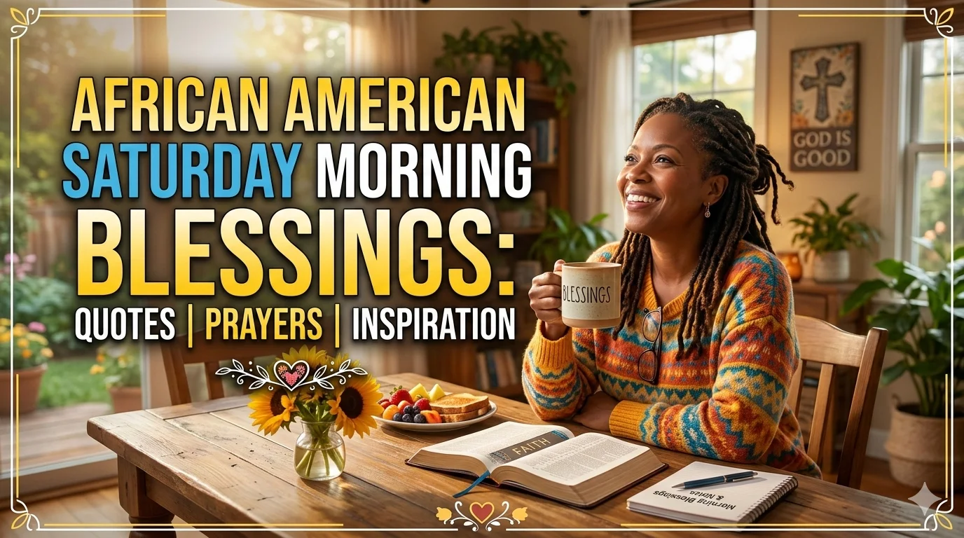 African American Saturday Morning Blessings: Quotes, Prayers, and Inspiration