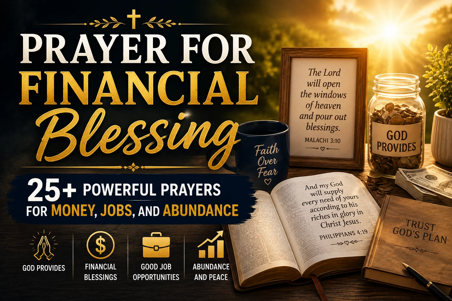 Prayer for Financial Blessing: 25+ Powerful Prayers for Money, Jobs, and Abundance