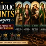 Catholic Saints Prayers: St. Raphael, St. Dymphna, St. Anthony, St. Patrick, and More