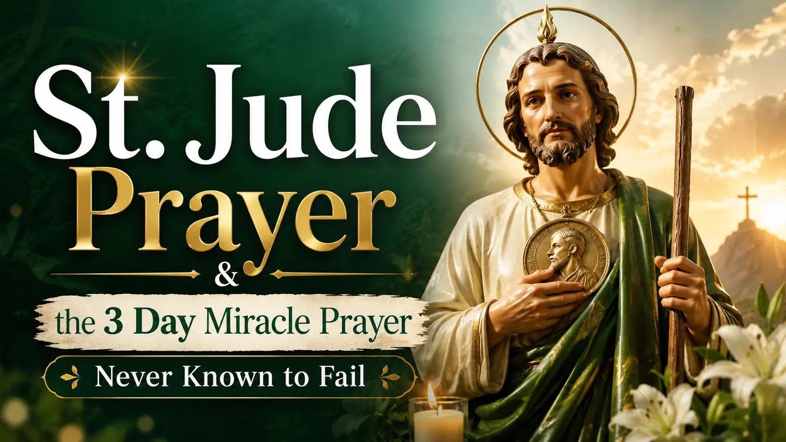 St. Jude Prayer & the 3 Day Miracle Prayer Never Known to Fail