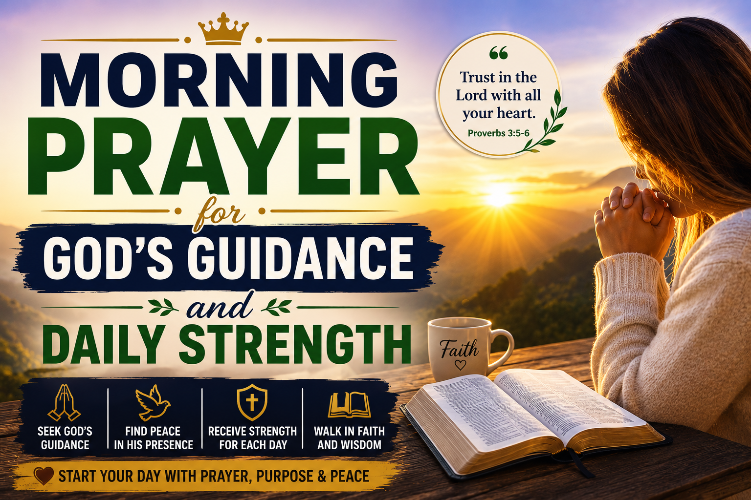 Morning Prayer for God's Guidance