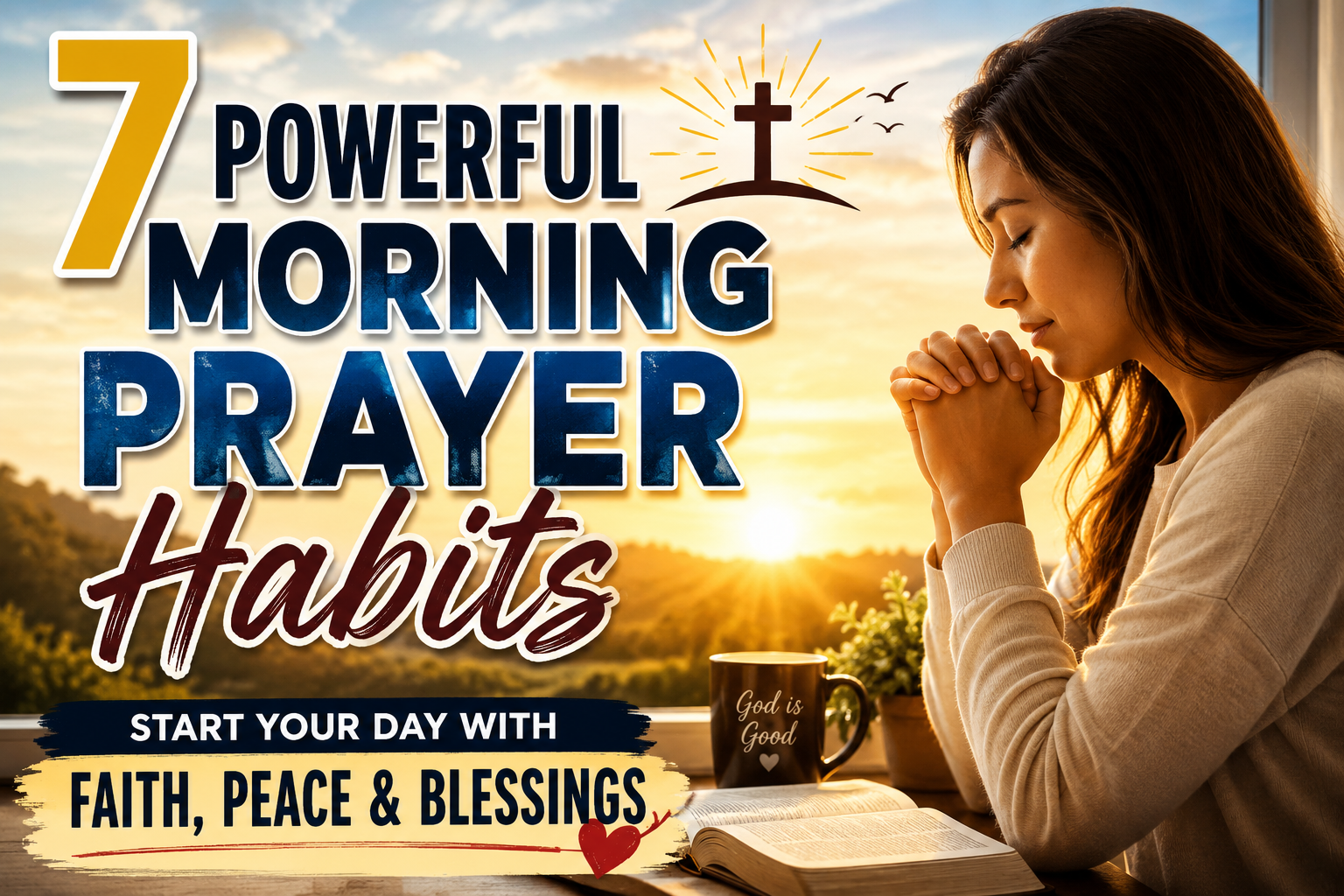 7 Powerful Morning Prayer Habits Start Your Day with Faith, Peace & Blessings