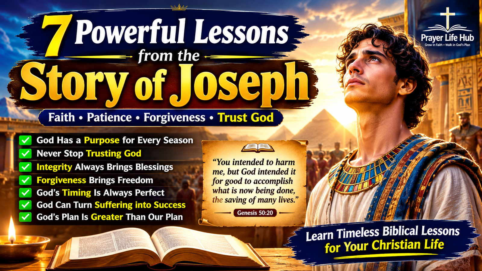 7 Powerful Lessons from the Story of Joseph Every Christian Should Learn