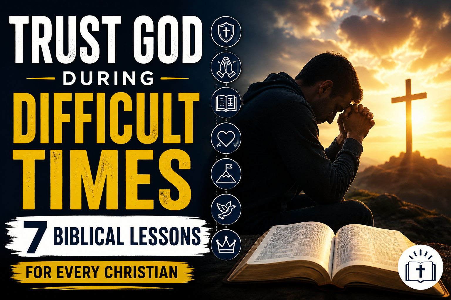 Trust God During Difficult Times: 7 Biblical Lessons for Peace